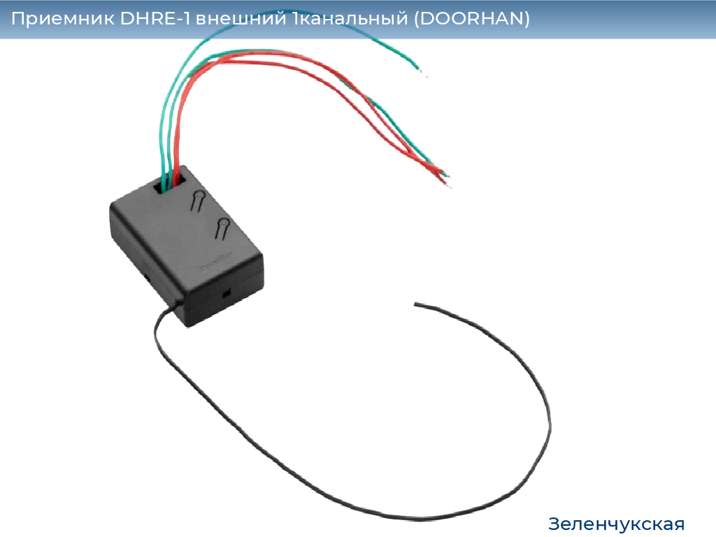 Приемник DHRE-1 внешний 1канальный (DOORHAN), zelenchukskaya.doorhan.ru