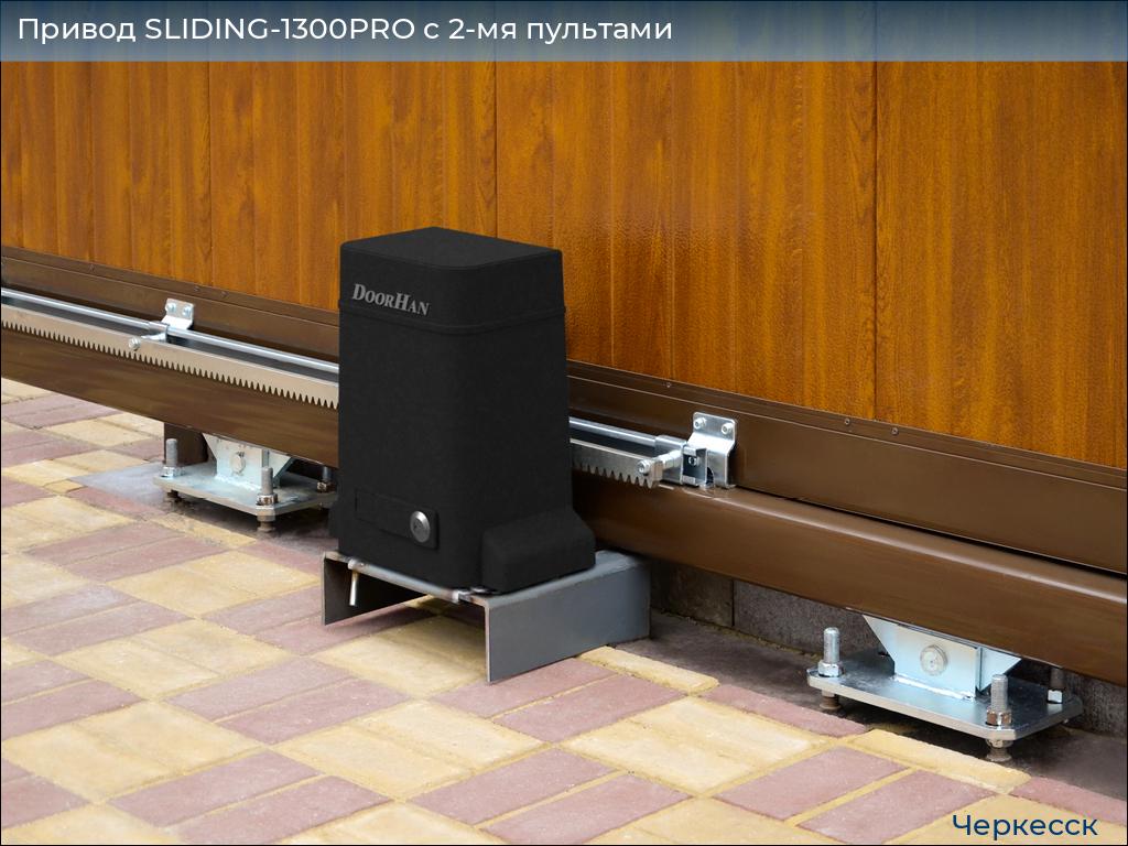 Привод SLIDING-1300PRO c 2-мя пультами, cherkessk.doorhan.ru